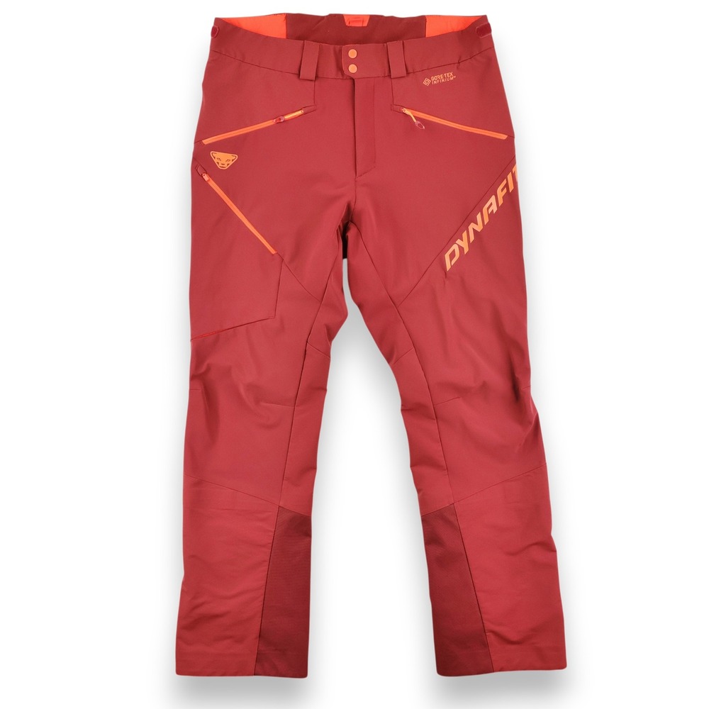 Dynafit Gore-Tex Radical Infinium Hybrid Pants Mens XL Red Technical Touring